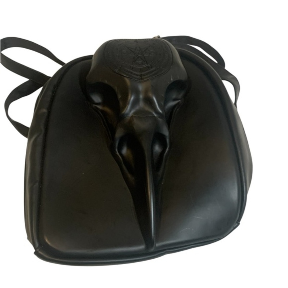 Spencer's Black Raven Backpack Steampunk Gothic